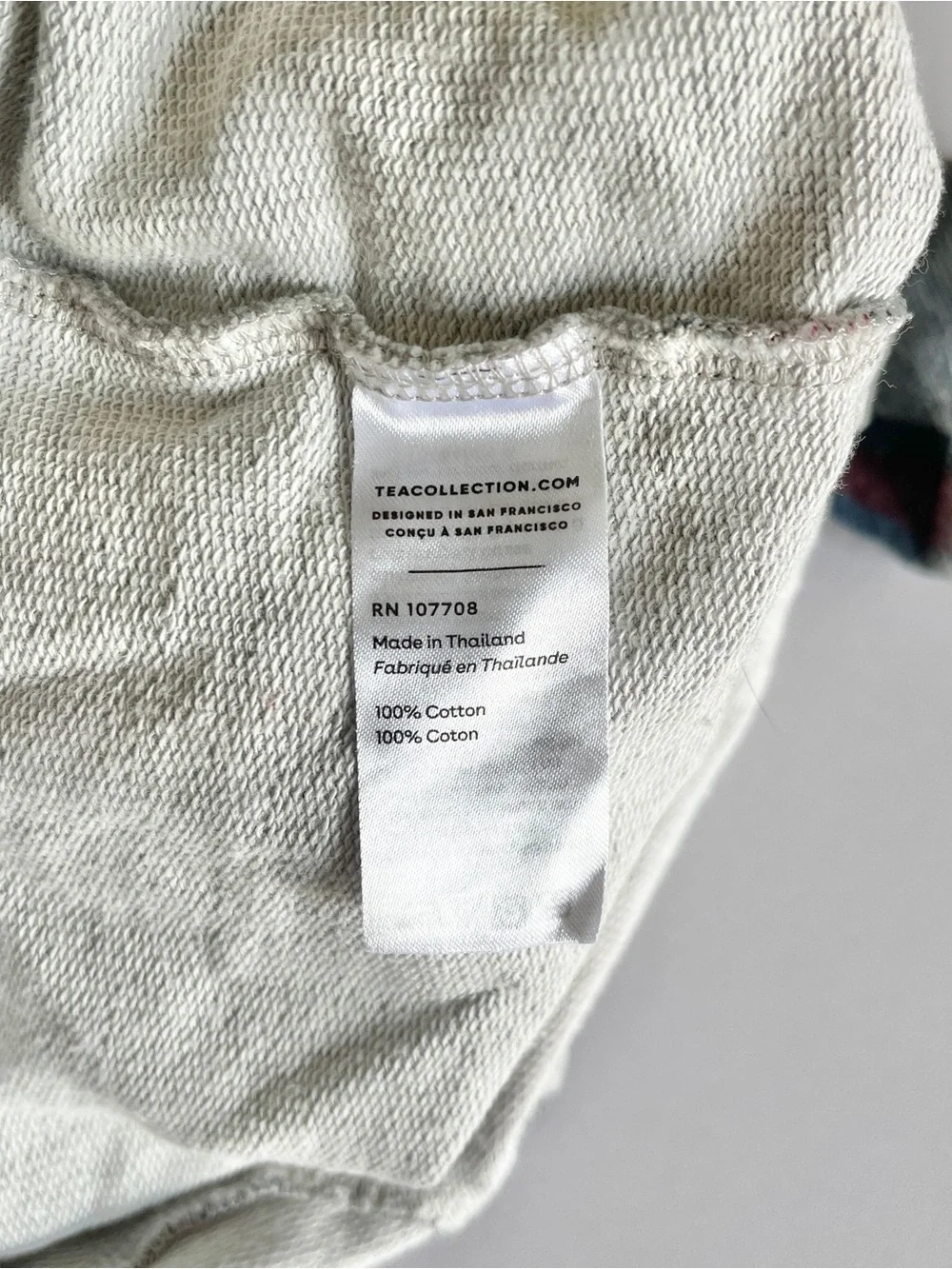 Tea Collection romper baby boy 3-6 months cotton long sleeve plaid cotton gray